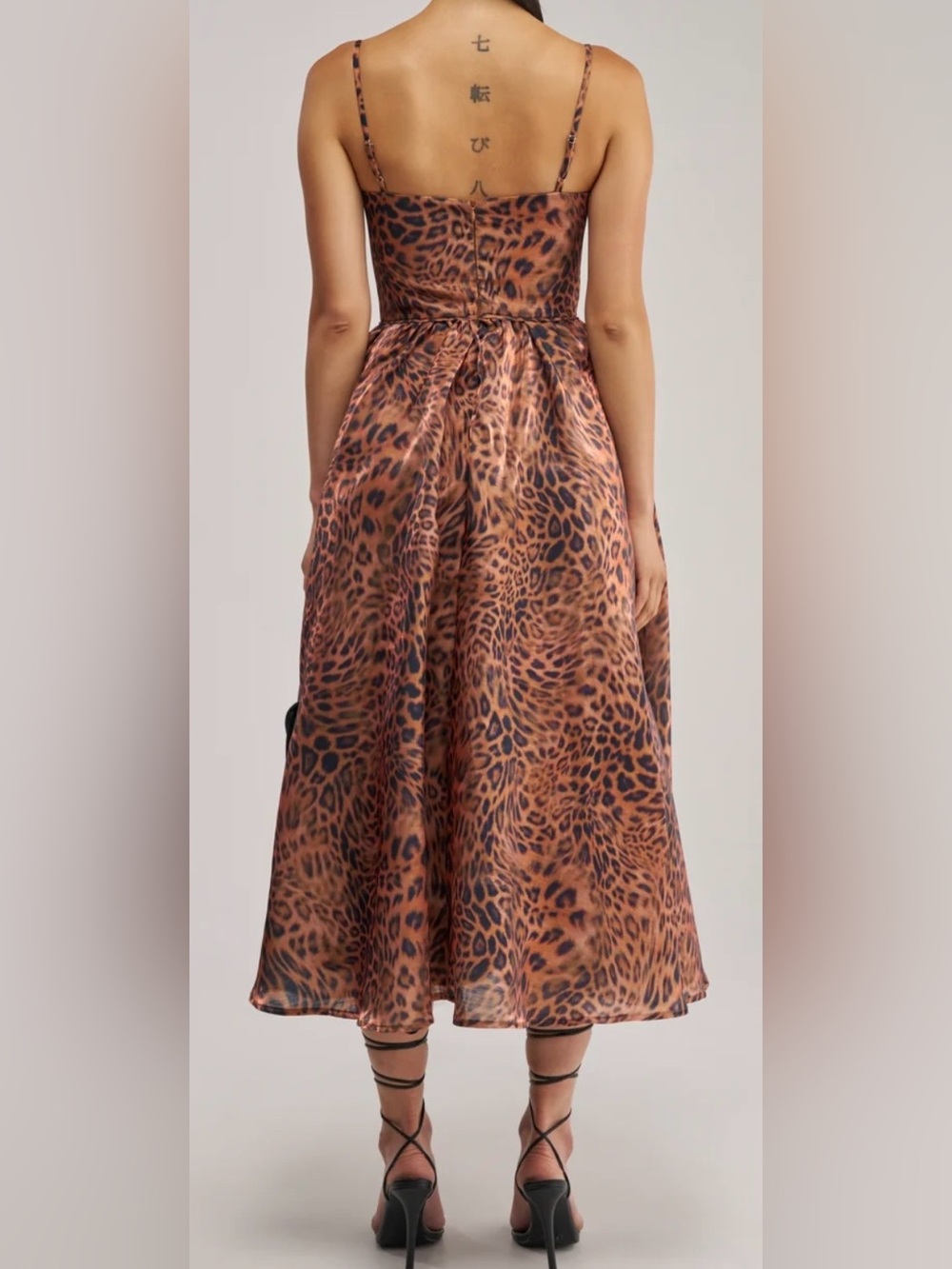 Brand New without tag AKIRA Cheetah Sisters Midi Dress - Picture 3 of 5